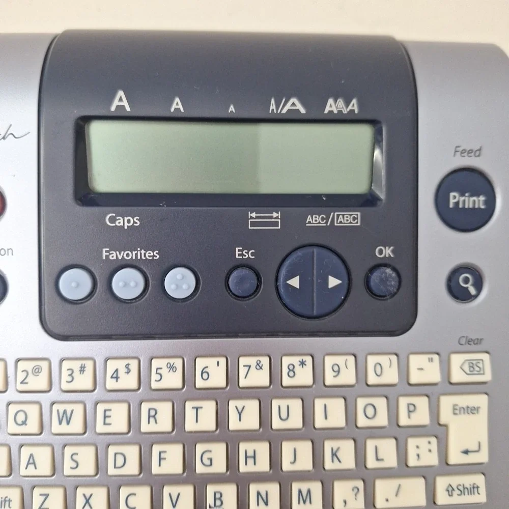 Brother P-Touch PT-1280 Thermal Printer Label Maker - Tested, No Cord